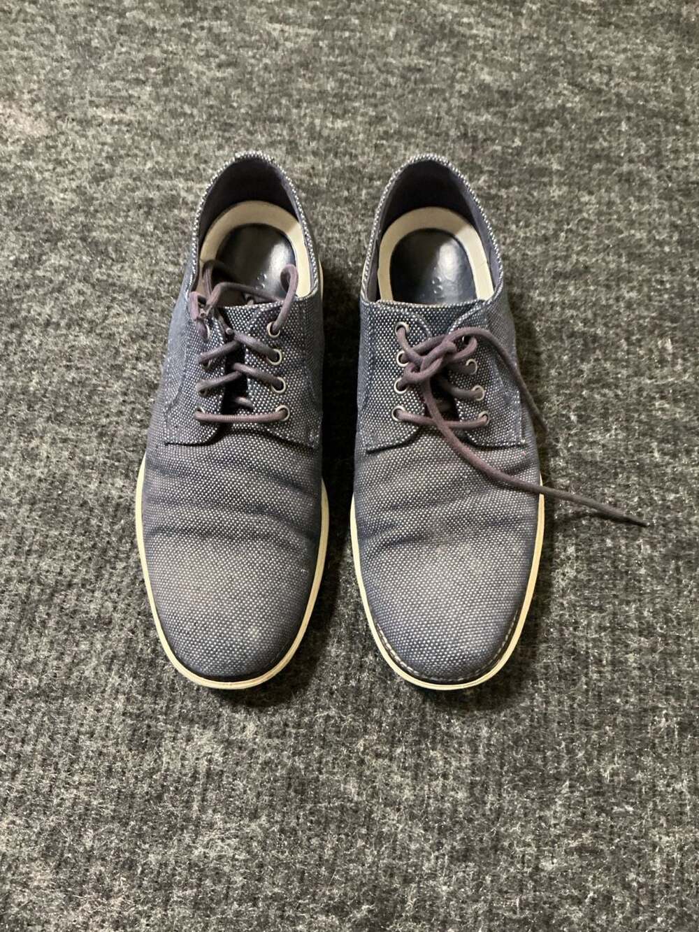 Cole Haan Mens Shoes Size 8.5 Navy Blue